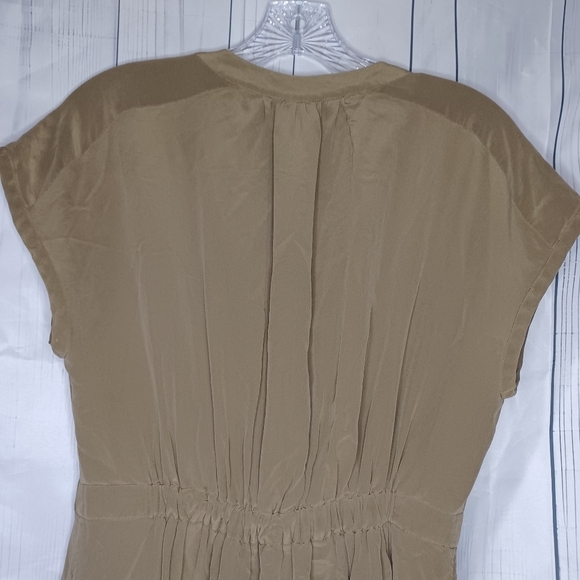 Madewell silk short sleeve dress - Picture 15 of 16